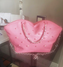 Load image into Gallery viewer, Chrystal Sloane Couture Custom made Lambskin Handbag